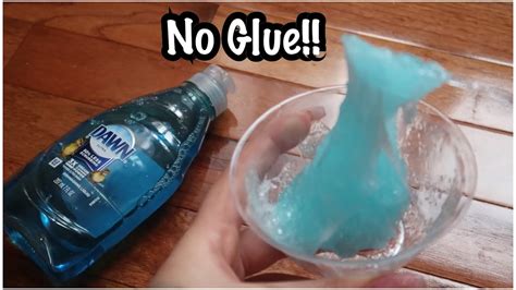 ajax dish soap slime no glue